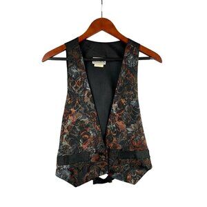 Vintage Mirrors Tapestry Vest Acetate